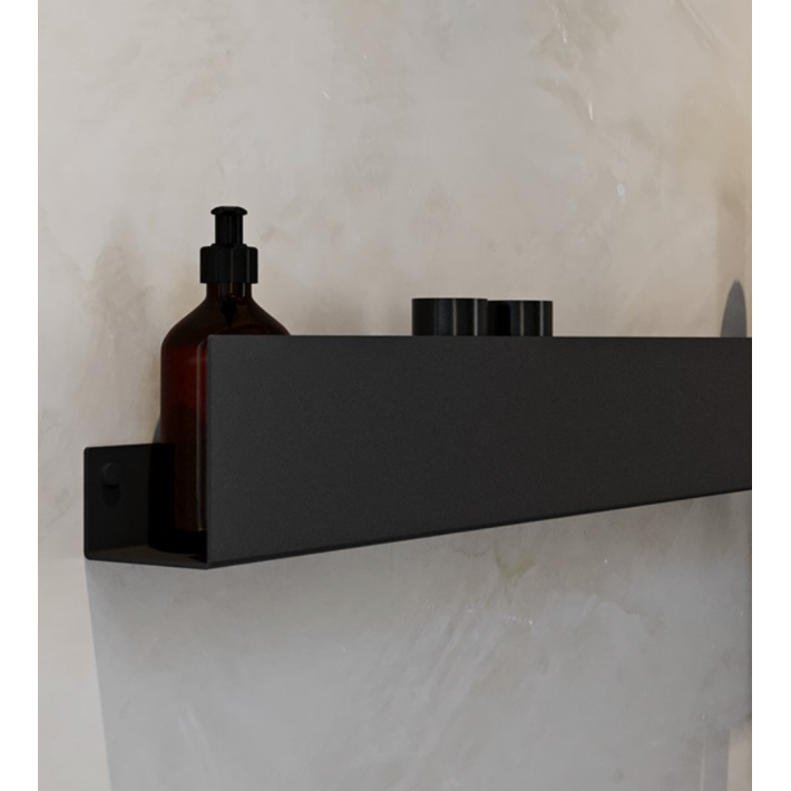 Verdi Ράφι Μπάνιου Strantza με Ψηλή Πρόσοψη 30x9,3x12Υεκ., Λευκό 723.31.01